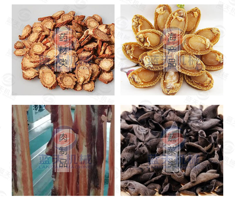 生姜片網(wǎng)帶烘干機應用范圍