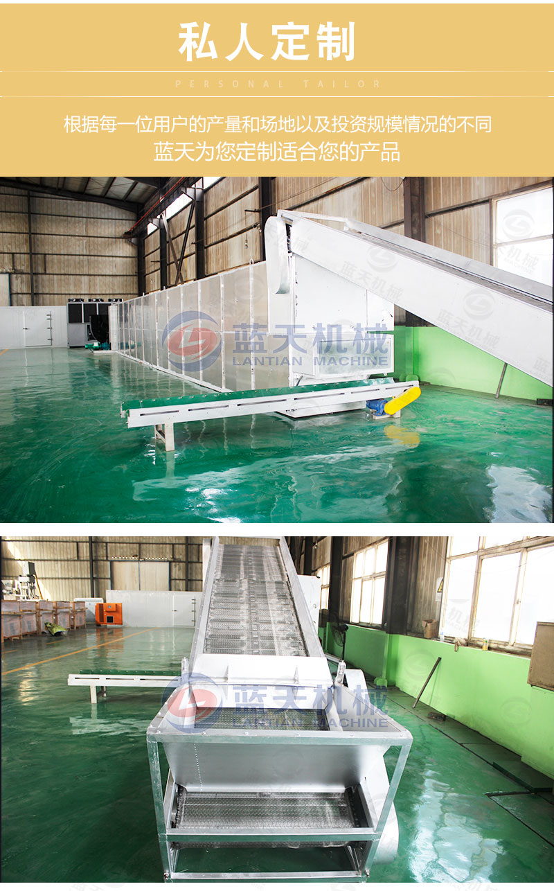 丹參網(wǎng)帶式烘干機(jī)私人定制