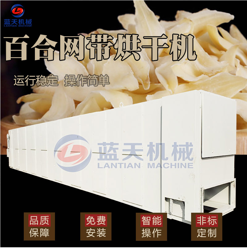百合網(wǎng)帶式烘干機 
