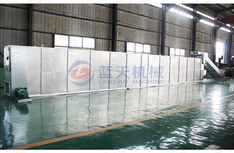 牧草網(wǎng)帶式烘干機(jī)廠家實(shí)拍